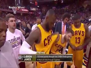 Lebron James accidentally videos penis on TV