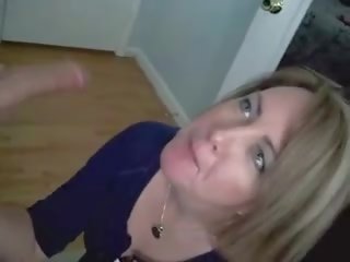 Bewitching MILF - Blowjob and Swallow
