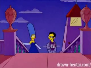 Simpsons adulto película - marge y artie afterparty