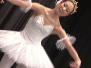 Ballet 丝袜 torn 生产 中 课