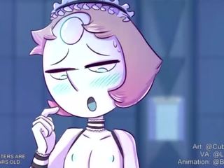 Pearl 포 승마 - steven universe 성인 영화