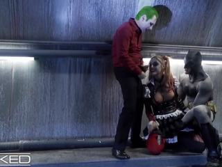 شرير - harley كوين الملاعين joker & batman: حر عالية الوضوح جنس قصاصة 0b