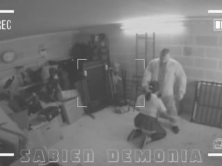 Cctv footage dari desirable remaja sabien demonia mendapatkan kacau di bokong oleh sekolah pekerja