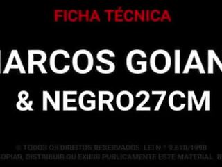 Marcos goiano - groot zwart piemel 27 cm neuken mij zonder condoom en creampie
