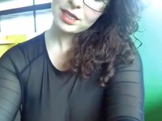 Webcam jeune gros seins fille avec lunettes en école: hd xxx film 31